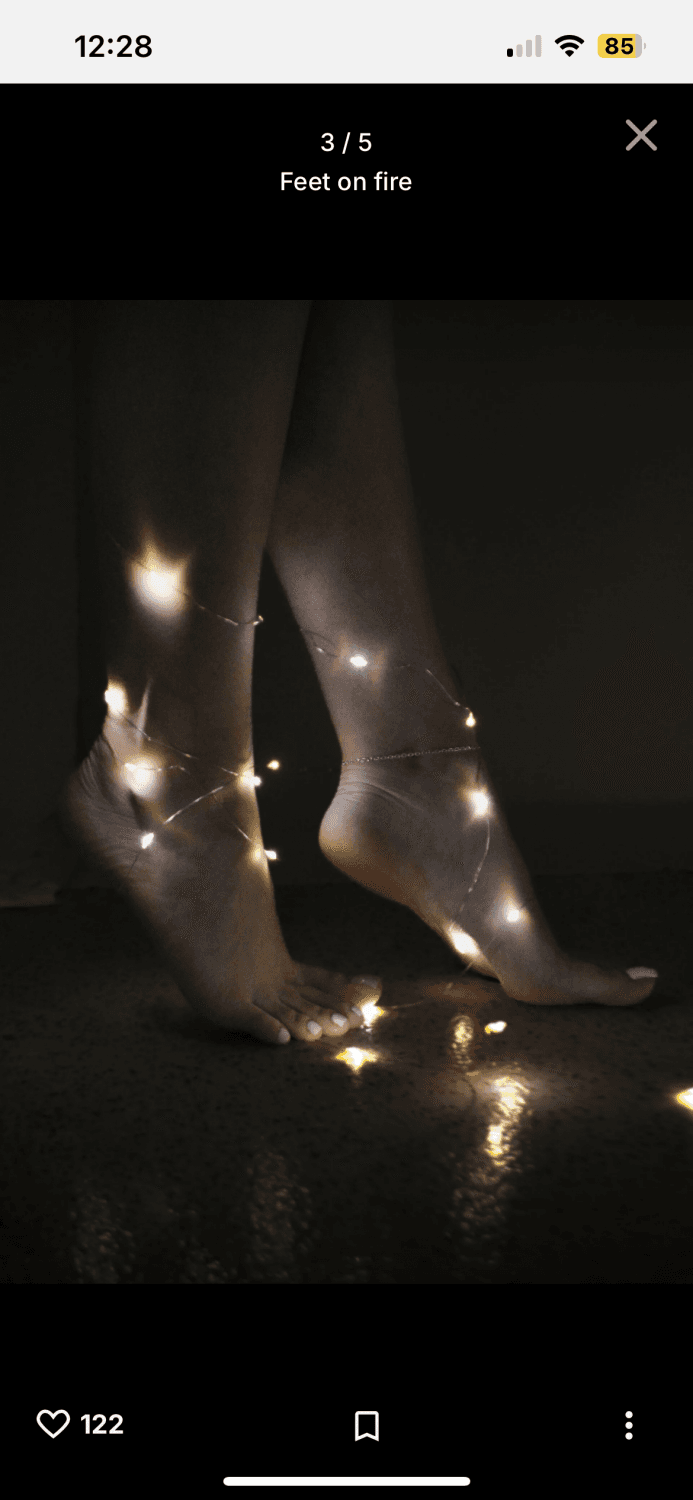 Cleo latina sexy feet in live