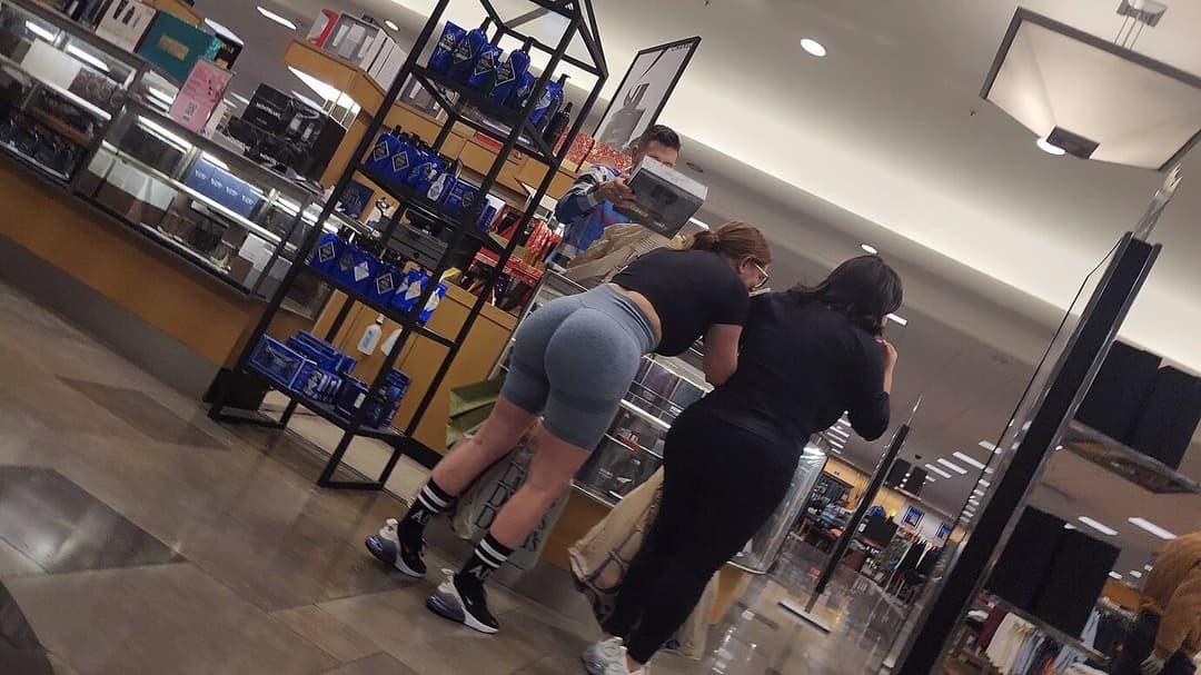 Big Puerto Rican Booty In Workout Shorts