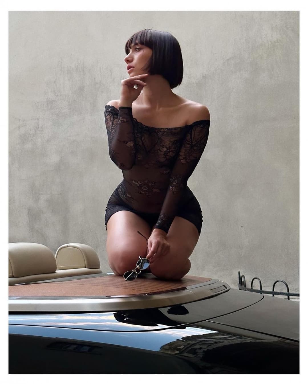 French classy erotica model