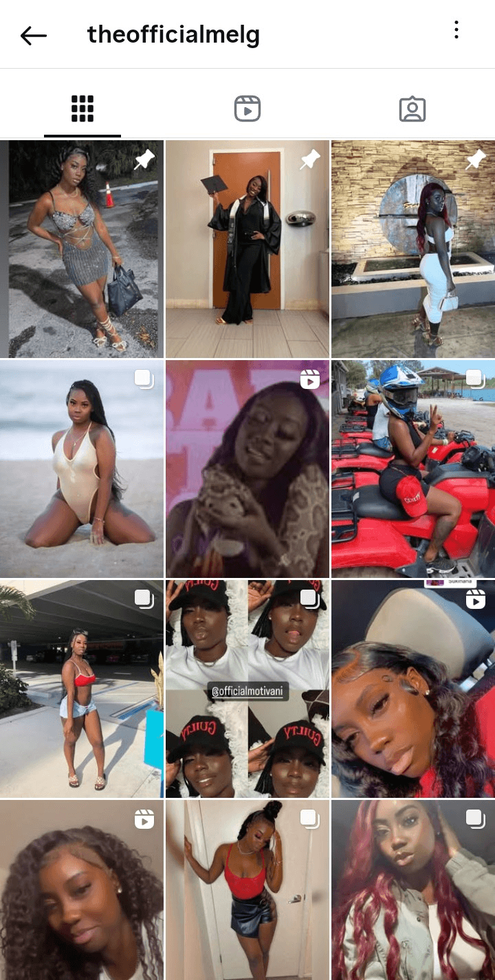 West Orlando baddie motion mel taking extreme backshots and get cumshot on her nice ass leaked