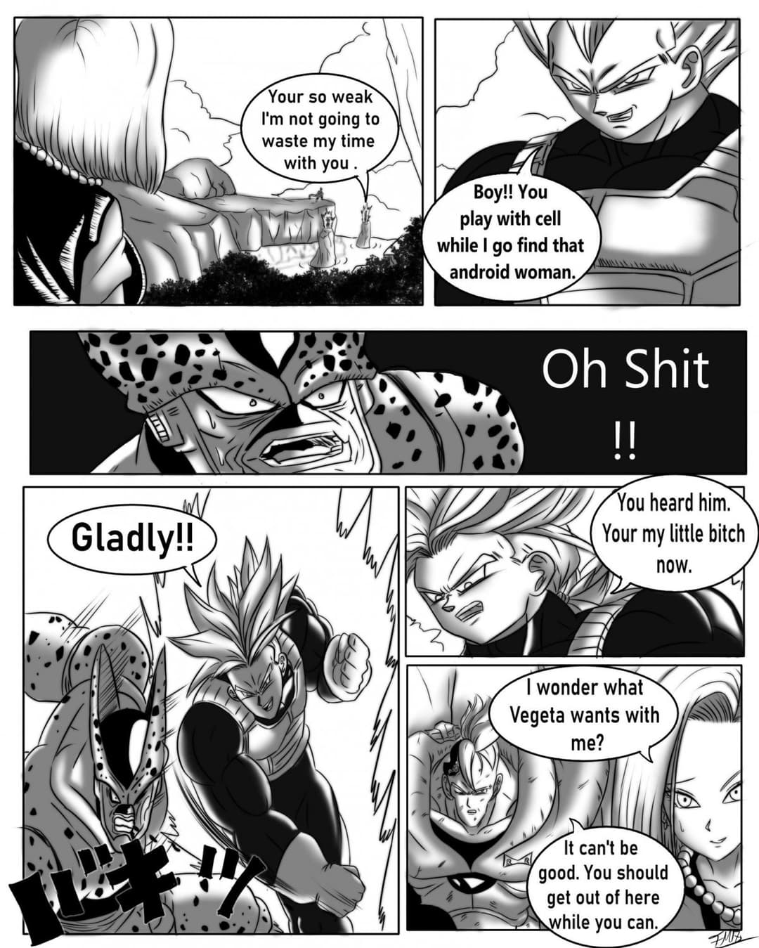 DBZ Hentai Comic Second Round