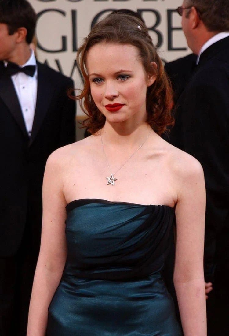 Actress Thora Birch. This natural beauty big titty bitch has milkers made to motorboat