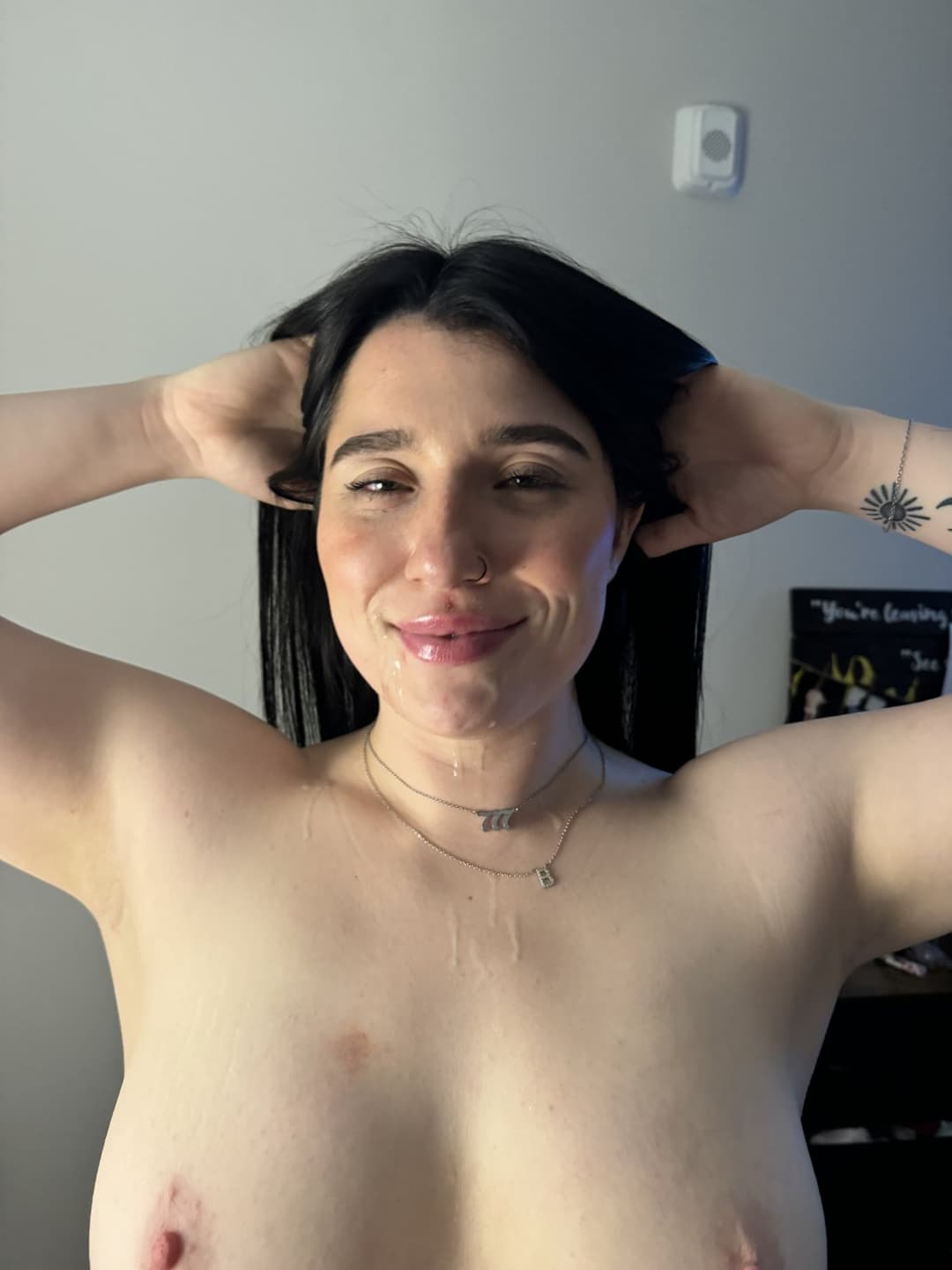 Wife’s first time taking 10inch cock and getting ready. 3rd time shared