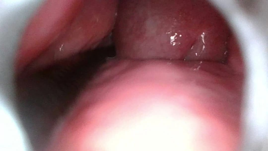 With the endoscope in her vagina, fingered her, licked her, and then insert my penis and cum inside.