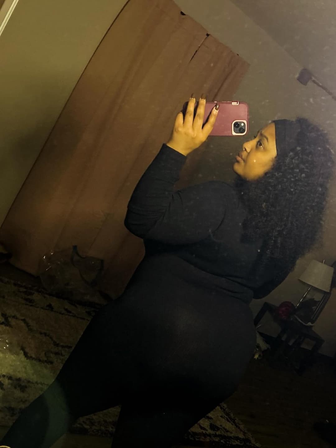 SEXY CURVY THICK EBONY BBW BIG BOOBS & BIG OLE ASS BOOTY