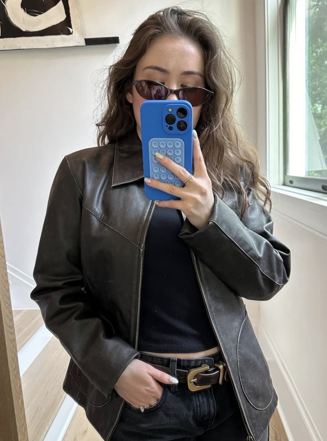 Gorgeous pale skin brunette college fiancé