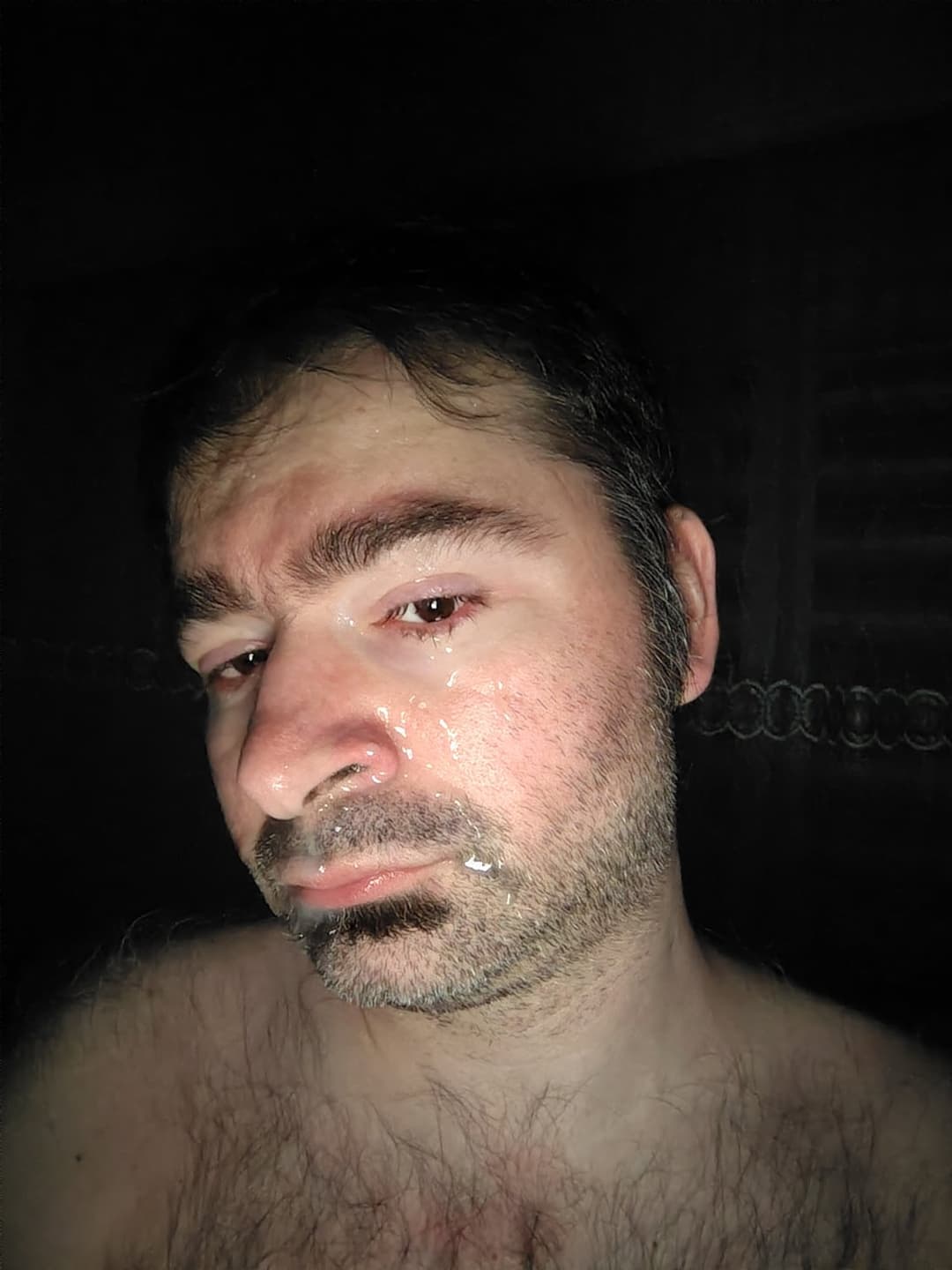 Splattered By My Own Cum