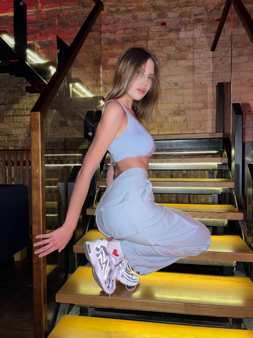 Click to view full size do you think i look like a doll in this cute lingerie?