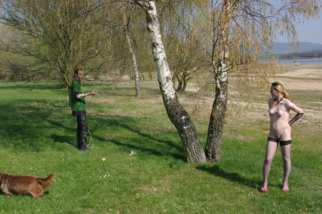 German Outing Slave Katja