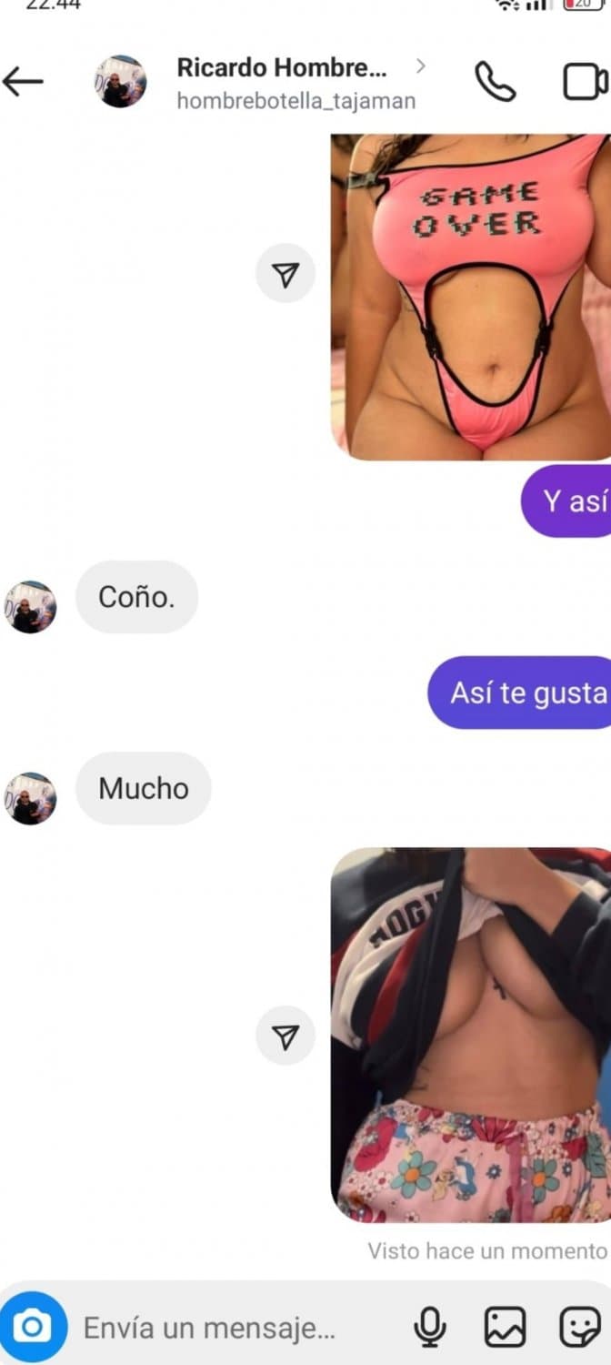 Cuando un amigo recibe un mensaje de la mujer de su amigo ... Putona tetona de Barcelona María Jesús