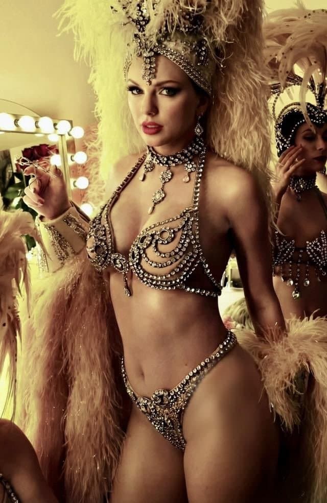 Taylor Swift showing off her body in Life of a Showgirl promo material