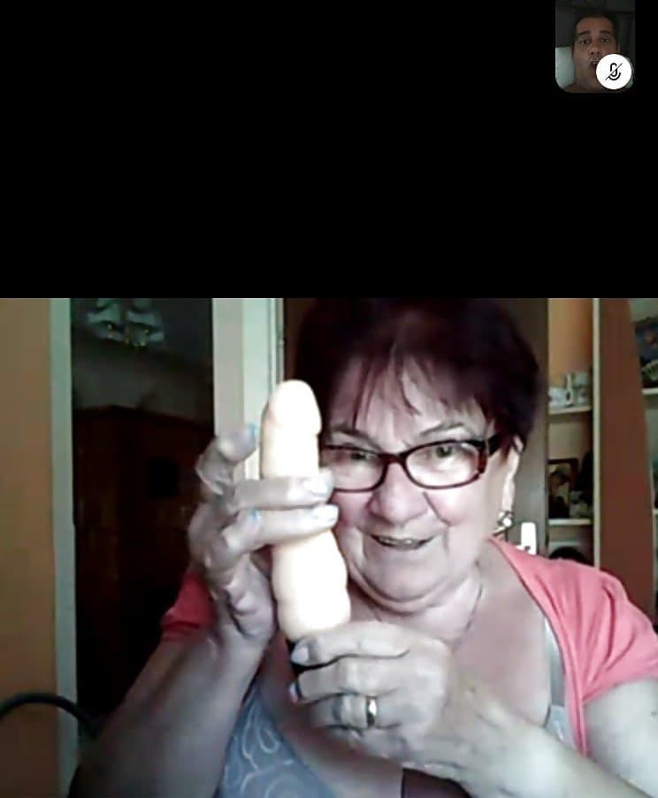 Hungarian Granny Maria want to suck that young cock