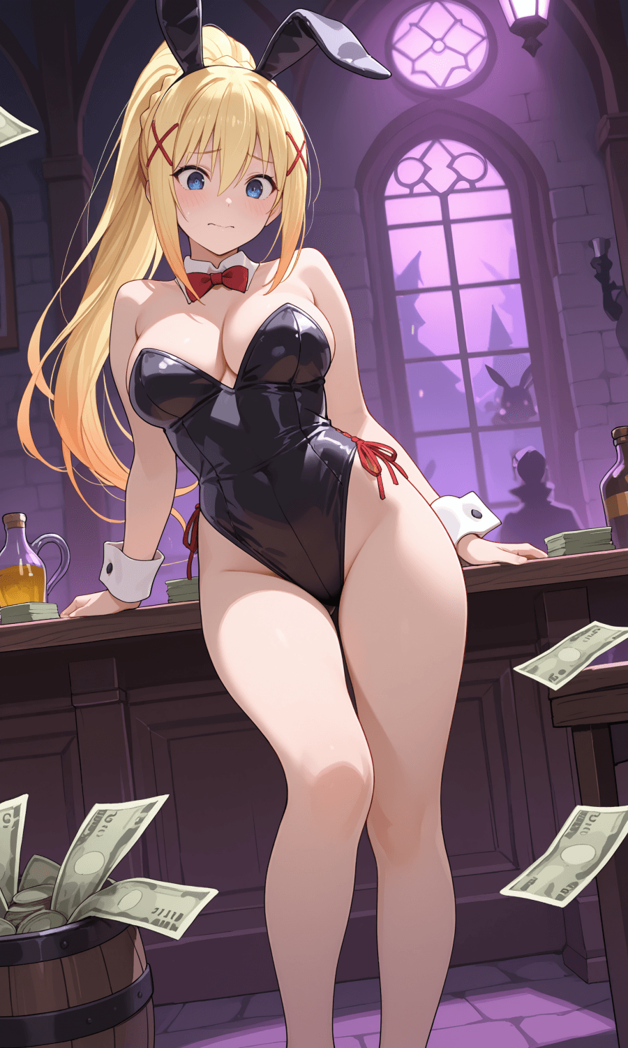 KonoSuba - Darkness - Bunny Suit Ecchi Image Set