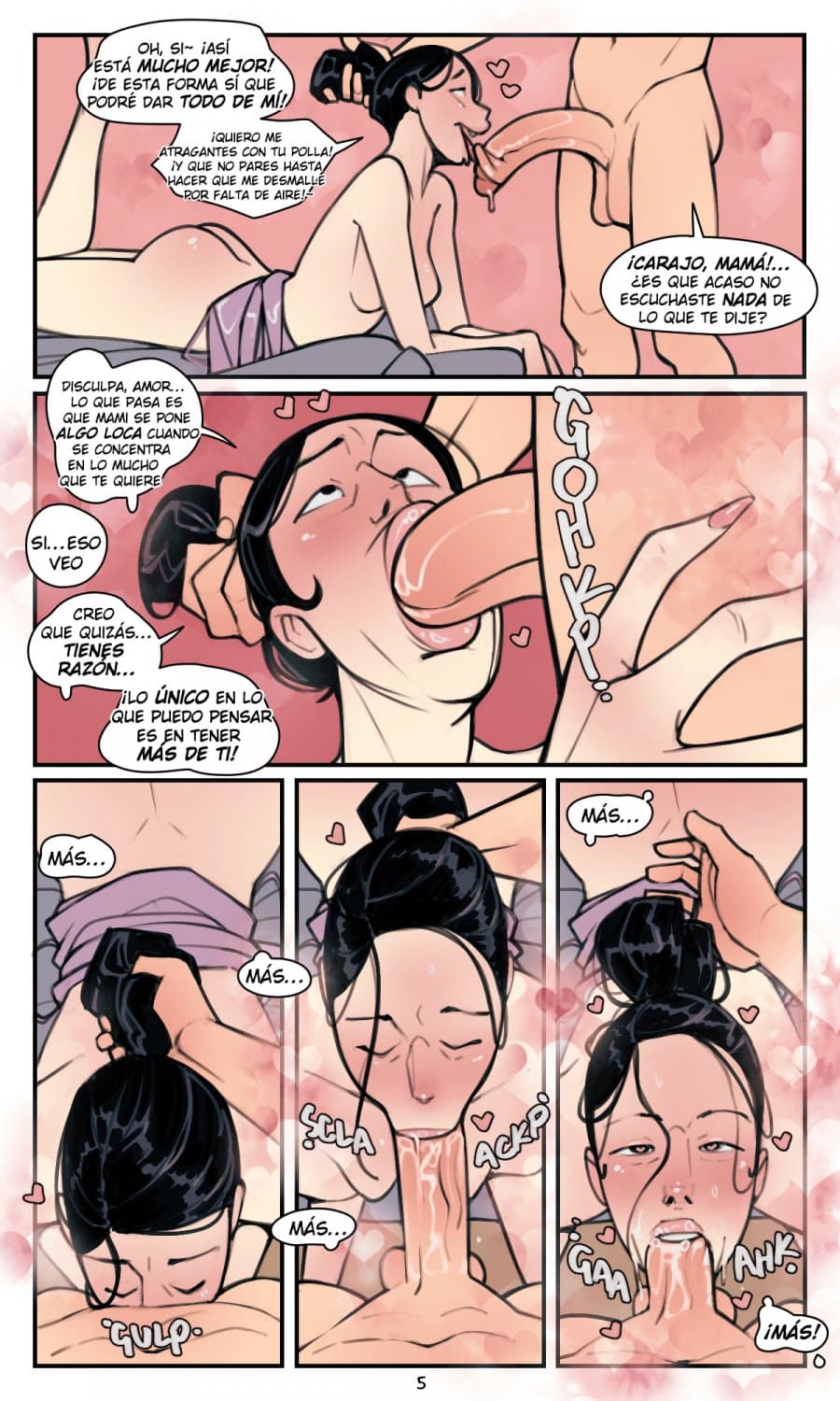 [comic] my manic mother (english - español)