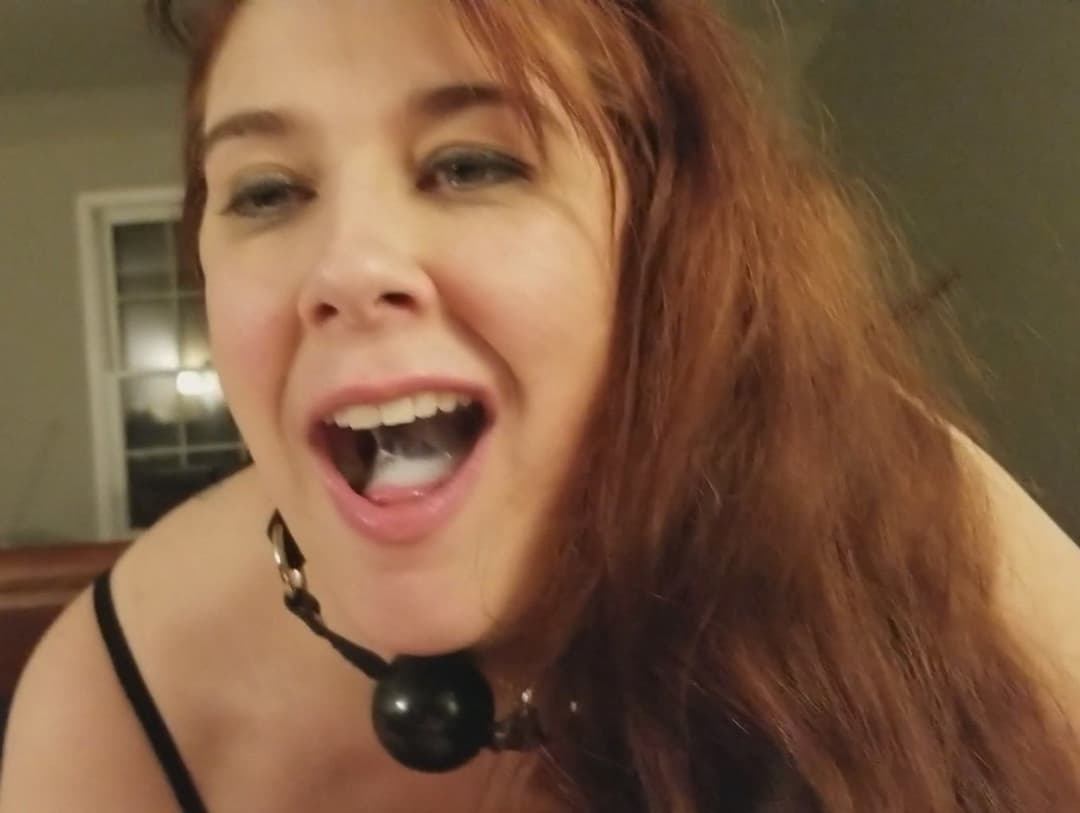 Mature Redhead Wife CUM Swallow