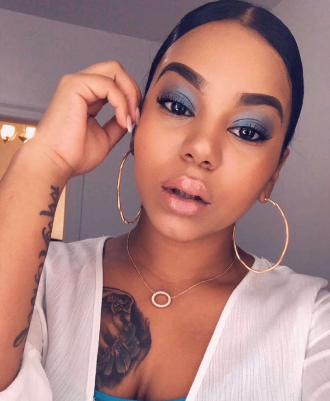 Big tits Latina mom Melissa saggy sloppy tits