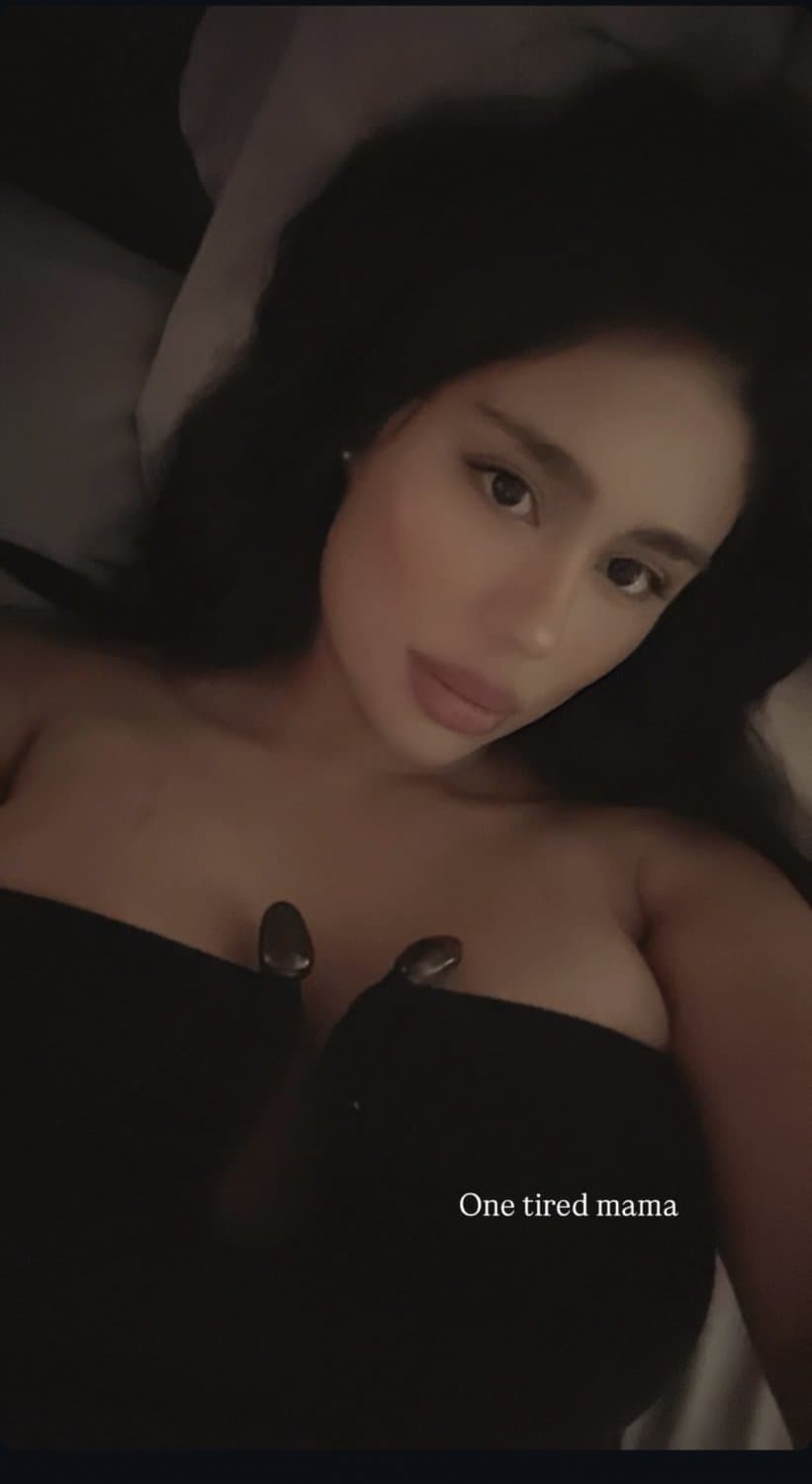 Sexy big tit Latina milf