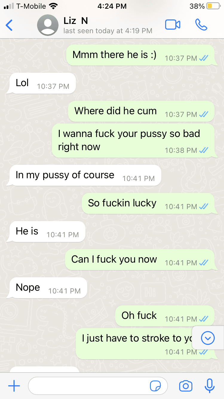 Married slut texts her lover after fucking her husband. Makes them both cum
