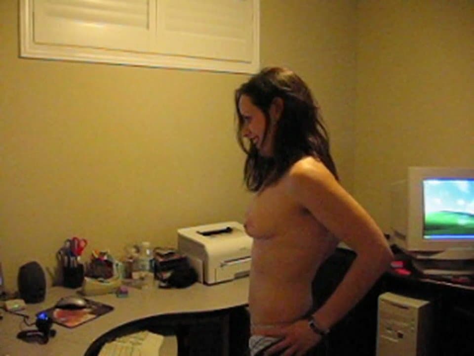 Click to view full size Watching His Nervous Girlfriend Strip On Cam For A Stranger