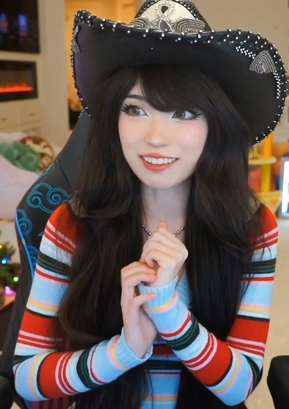 Em1 twitch streamer cowboy nudes AI