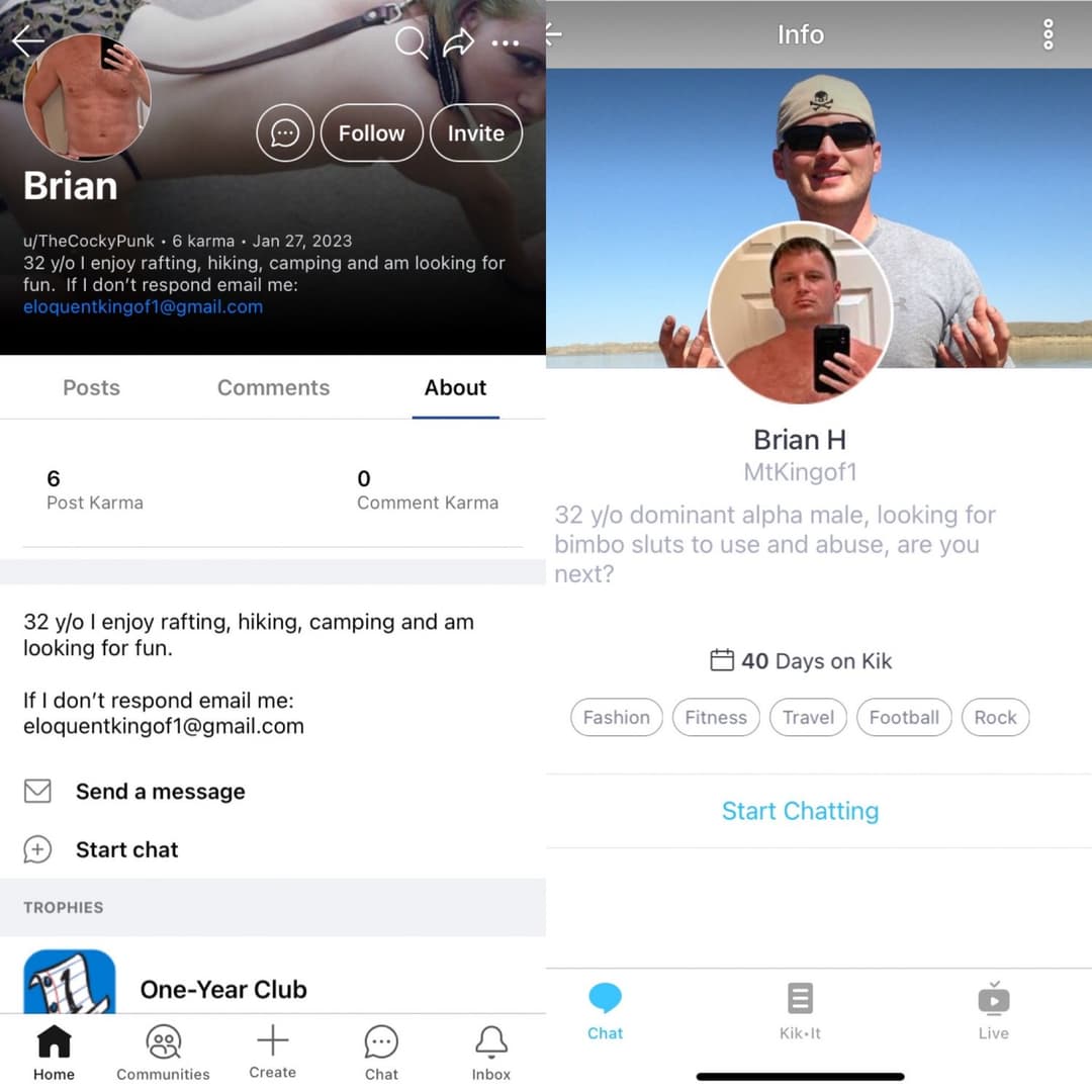 Montana Craigslist cum slut Brian