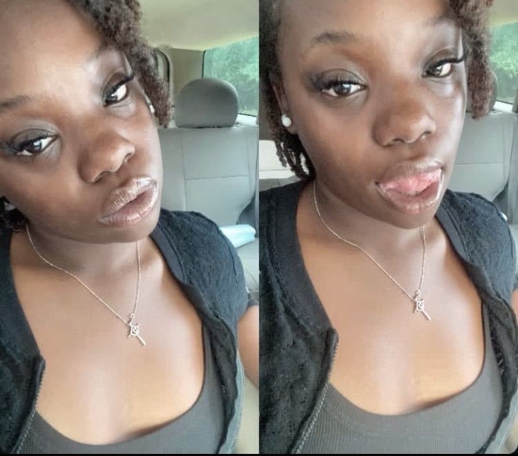 Young nasty black slut