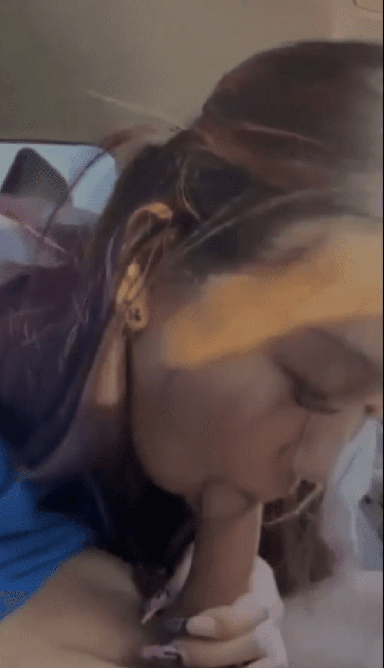 Hot asian babe gets fucked after blowjob