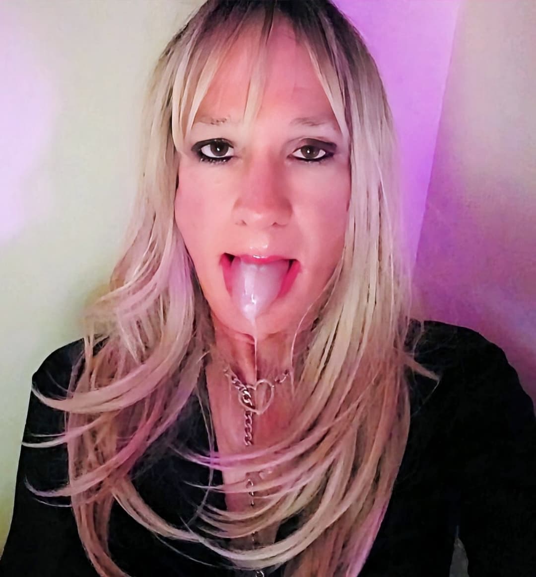 Shelby Swallows Cum & Spit Slut