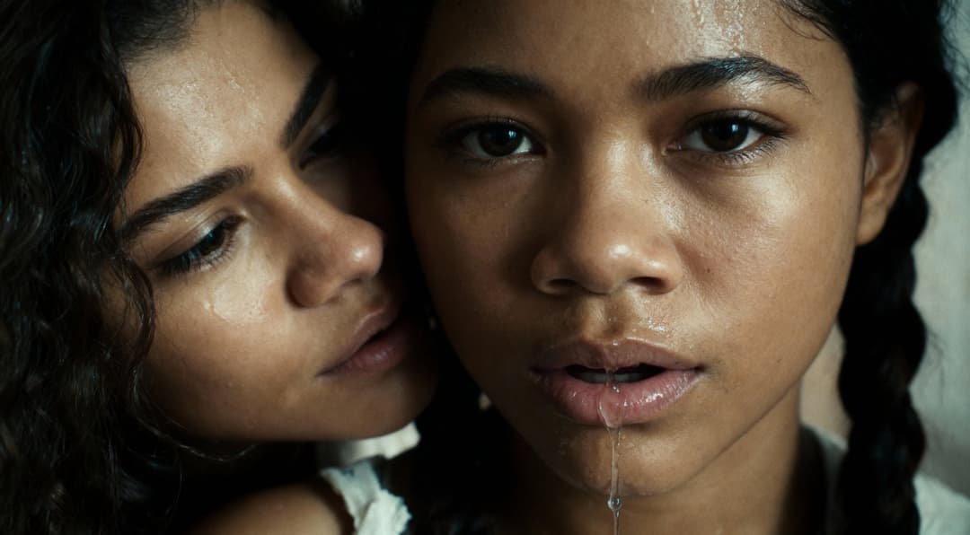 Click to view full size AI Celebs: Bad Girls - Zendaya vs. Storm Reid (Feature Presentation)