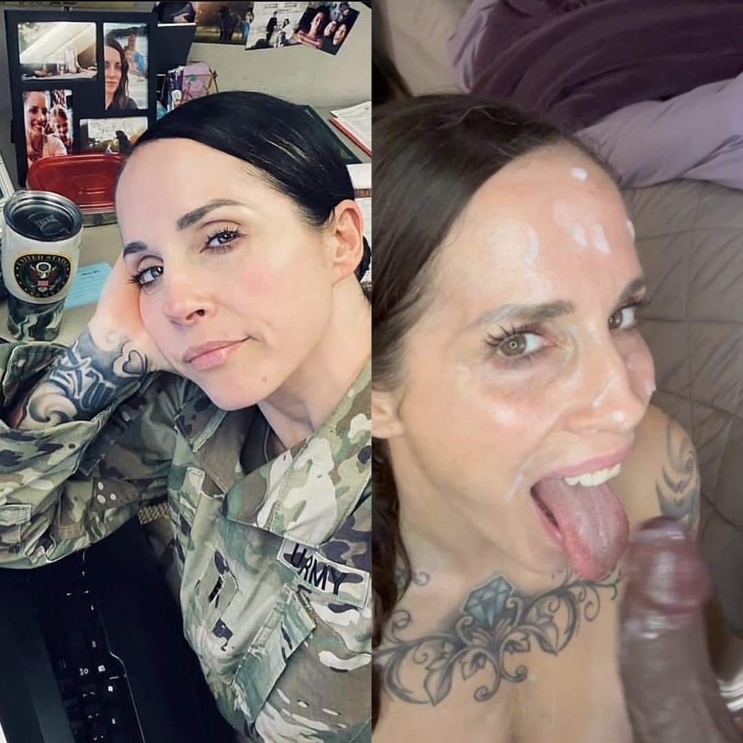 Military Milf BBC Cum Slut