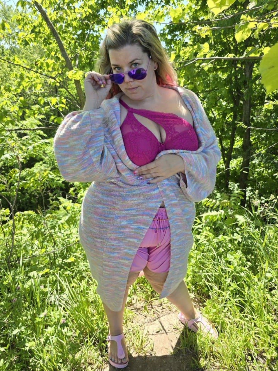 Leia Leighton BBW wants to be a pornstar