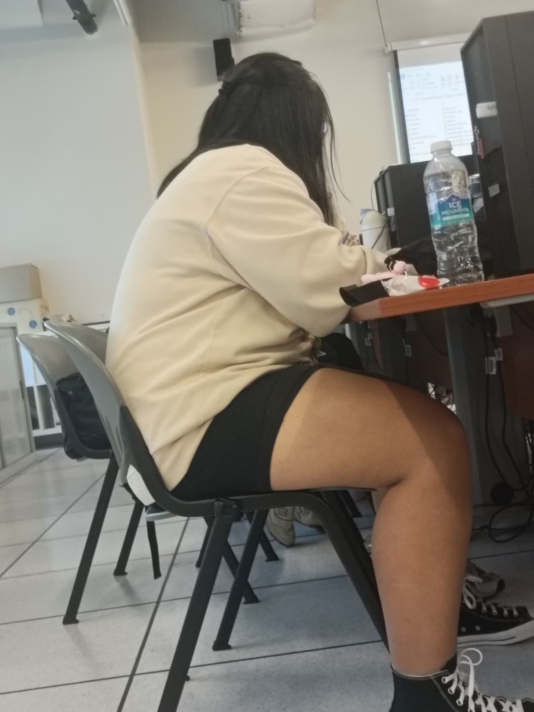 Stalk Pervert chubby dirty horny Xiao mei mei and upskirt my babe ??️??