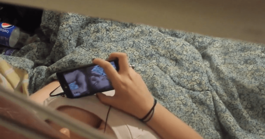 Caught an orgasm while watching lesbian porn