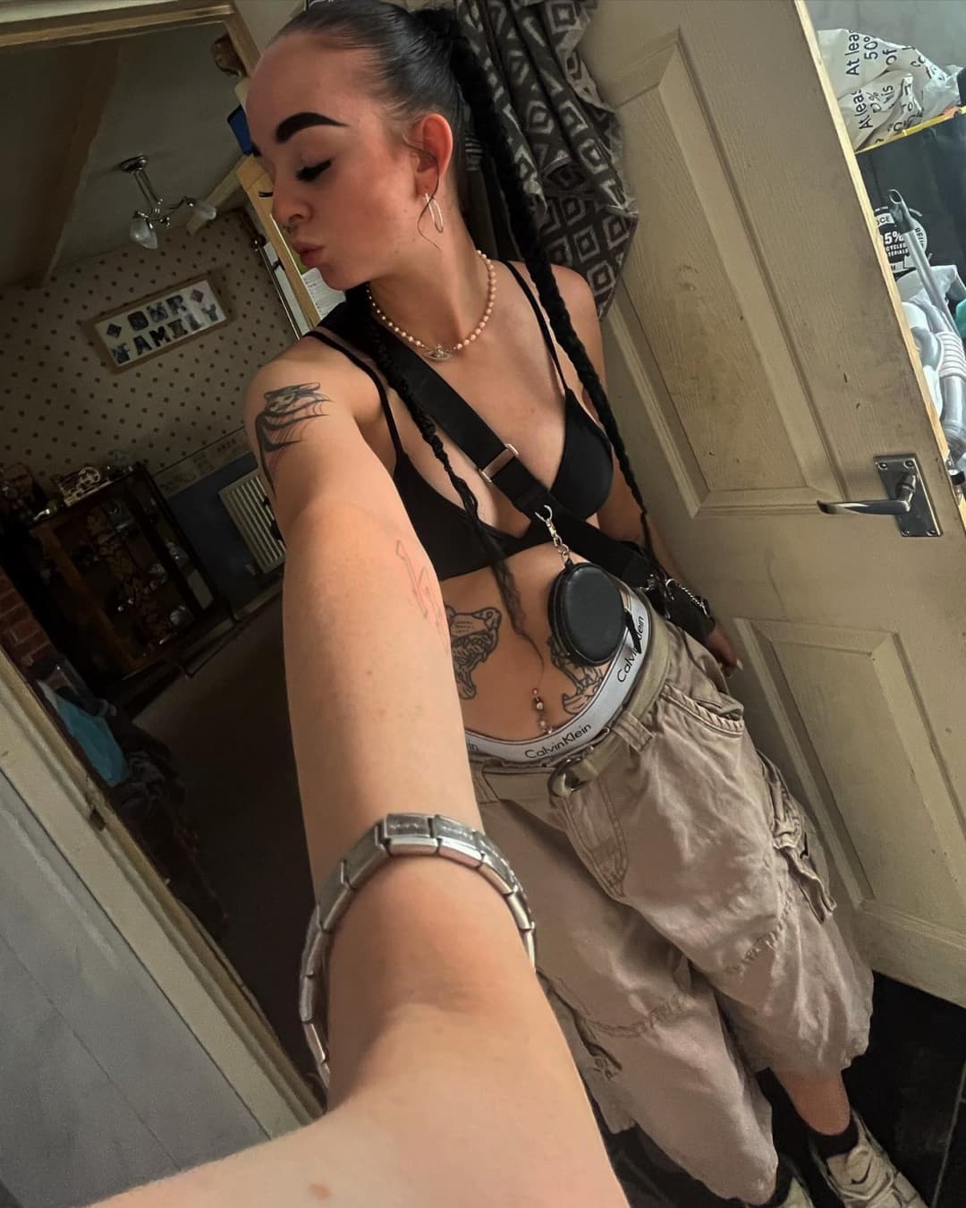 Click to view full size IG slut Ebra (21) IRL submitted, tattoed goondoll