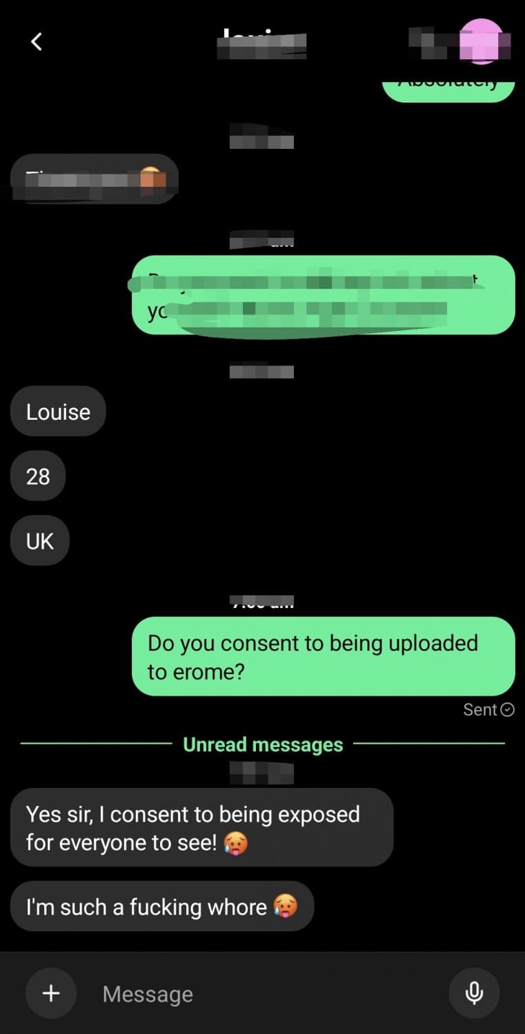 Click to view full size Louise 28 from the UK, has requested to be uploaded