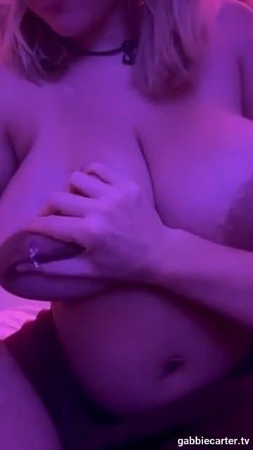 Huge lactating tits