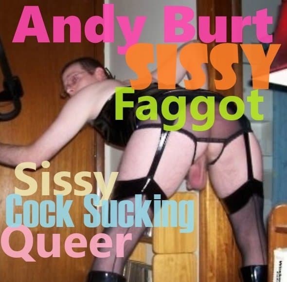 Andy Burt in Crotchless Panties