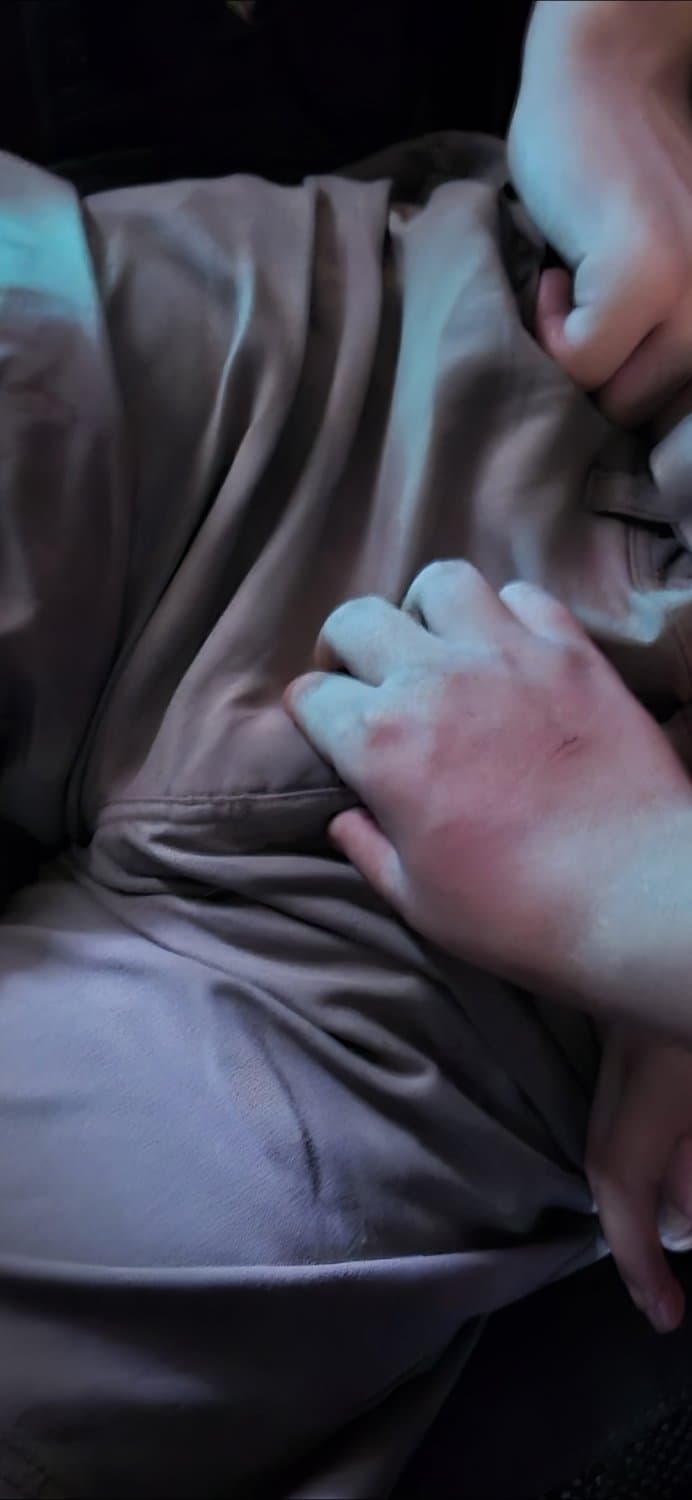 Gay slut is addicted to dirty panties and sucking dick