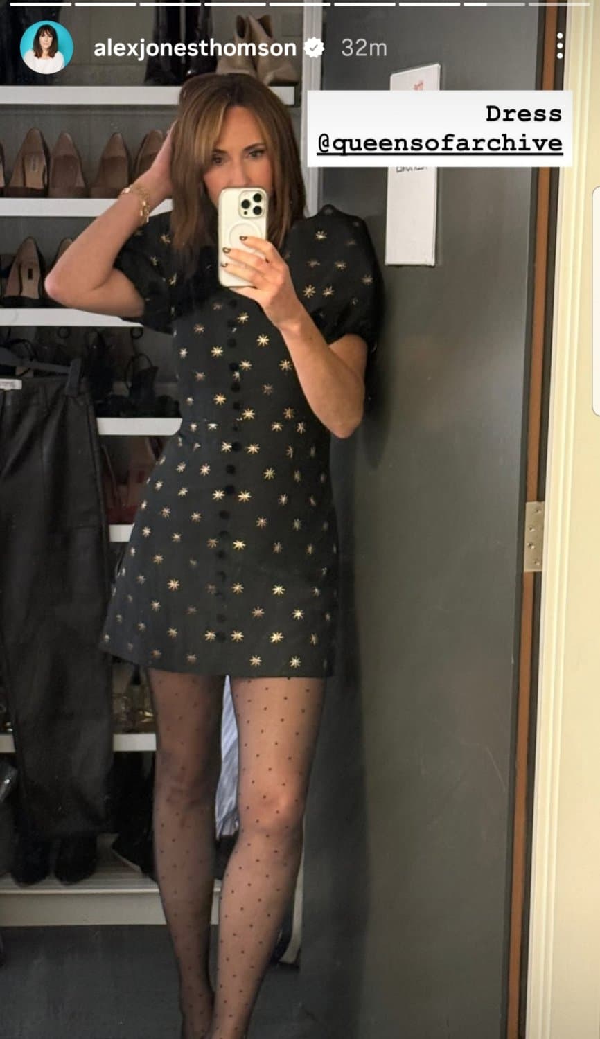 Click to view full size Busty TV presenter Alex Jones. Part 9