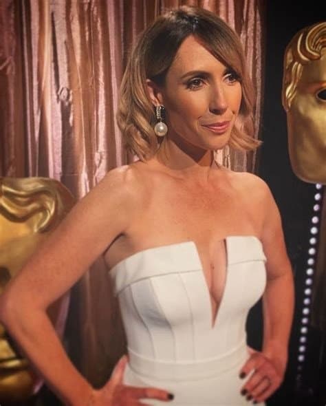 Busty TV presenter Alex Jones. Part 3.