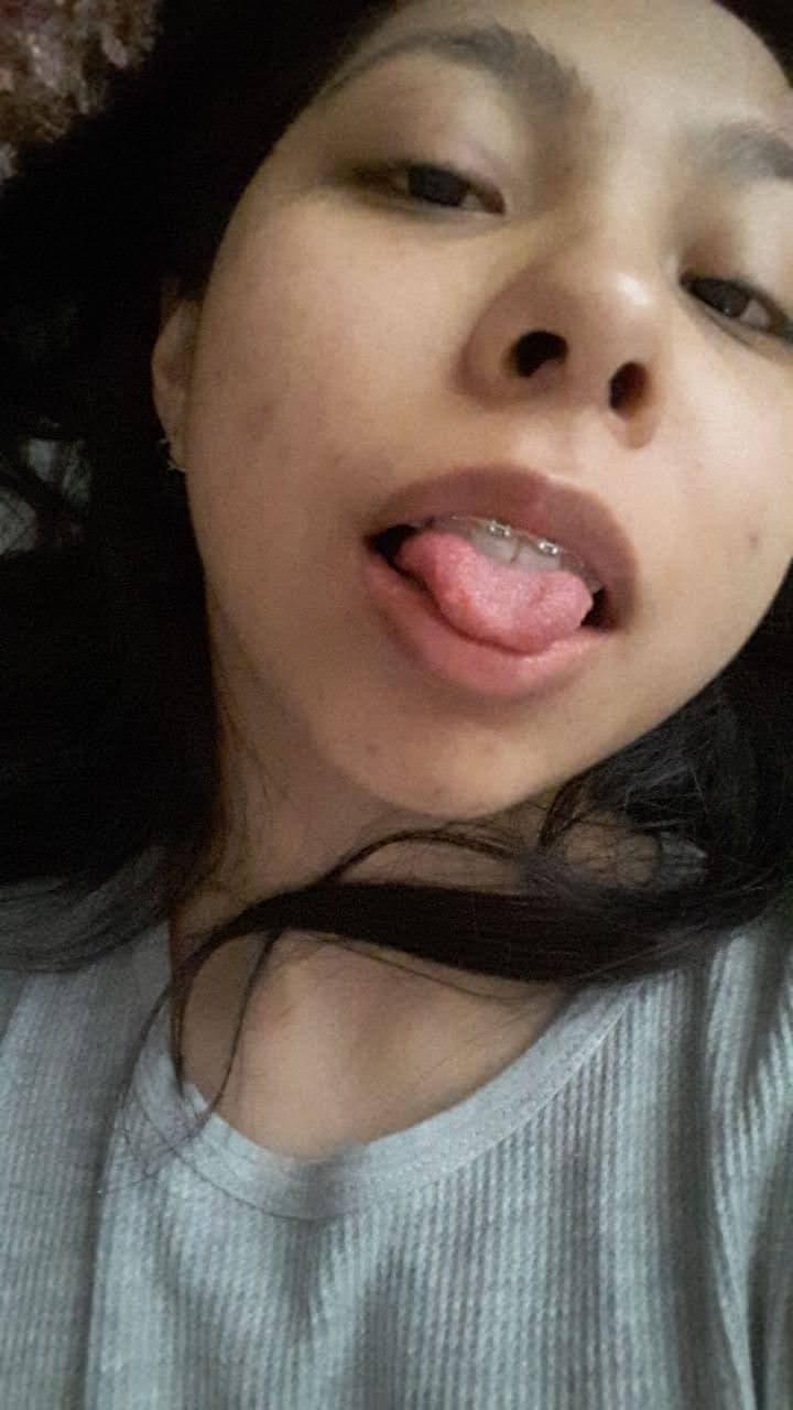 Petite latina loves her bear