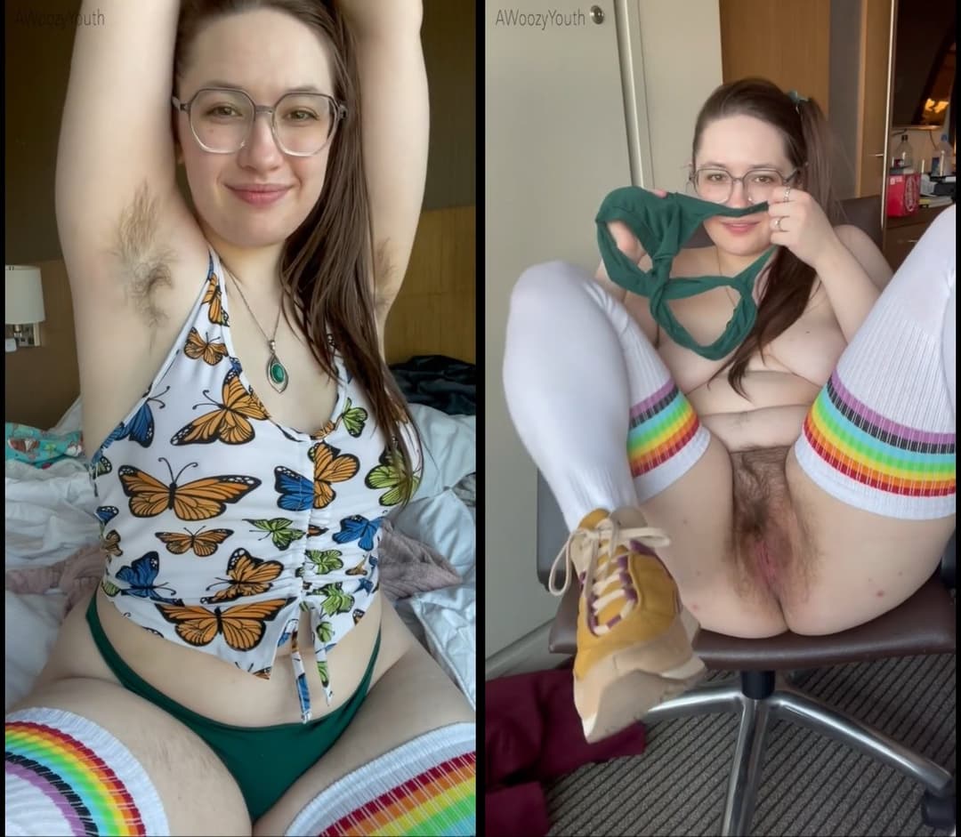 Hairy pawg loves smelling her dirty panties