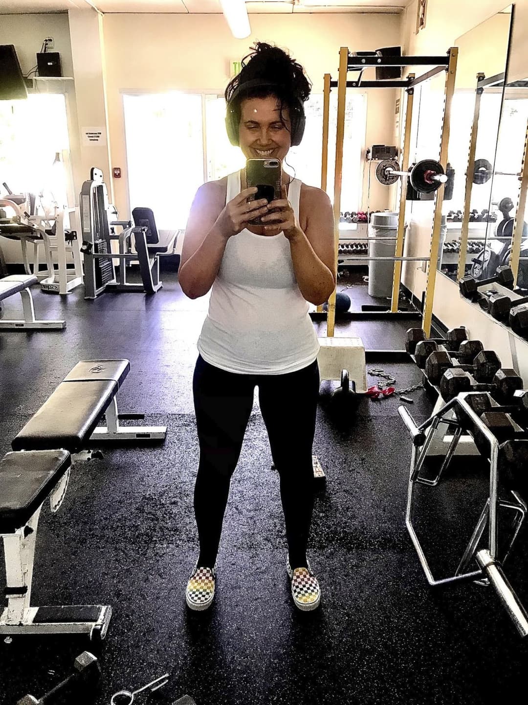 Best Friends mom working out