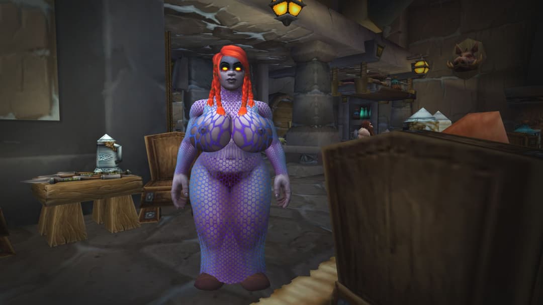 Have a drink with the dark iron dwarf slut!