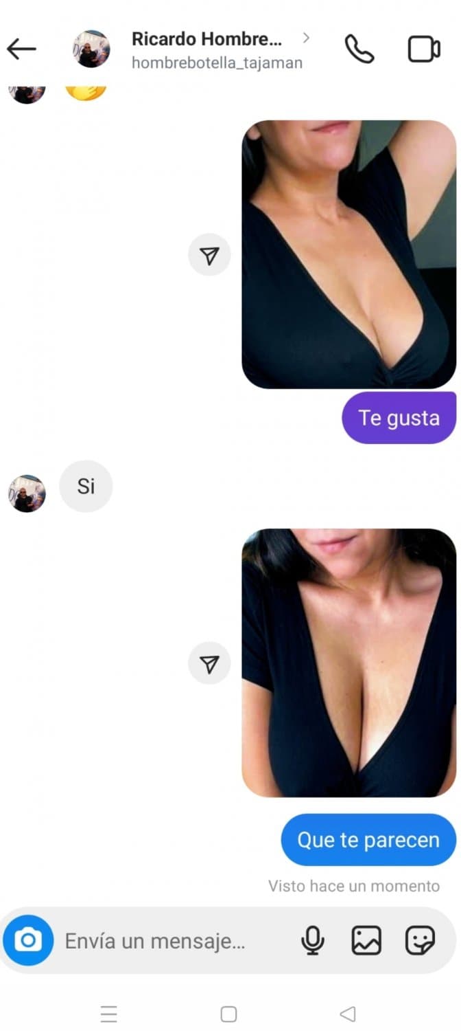 La exmujer de un amigo le escribe y el amigo se lo goza con la cerda (María Jesús Mata)