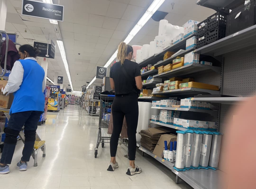 Milf at Walmart Shopping