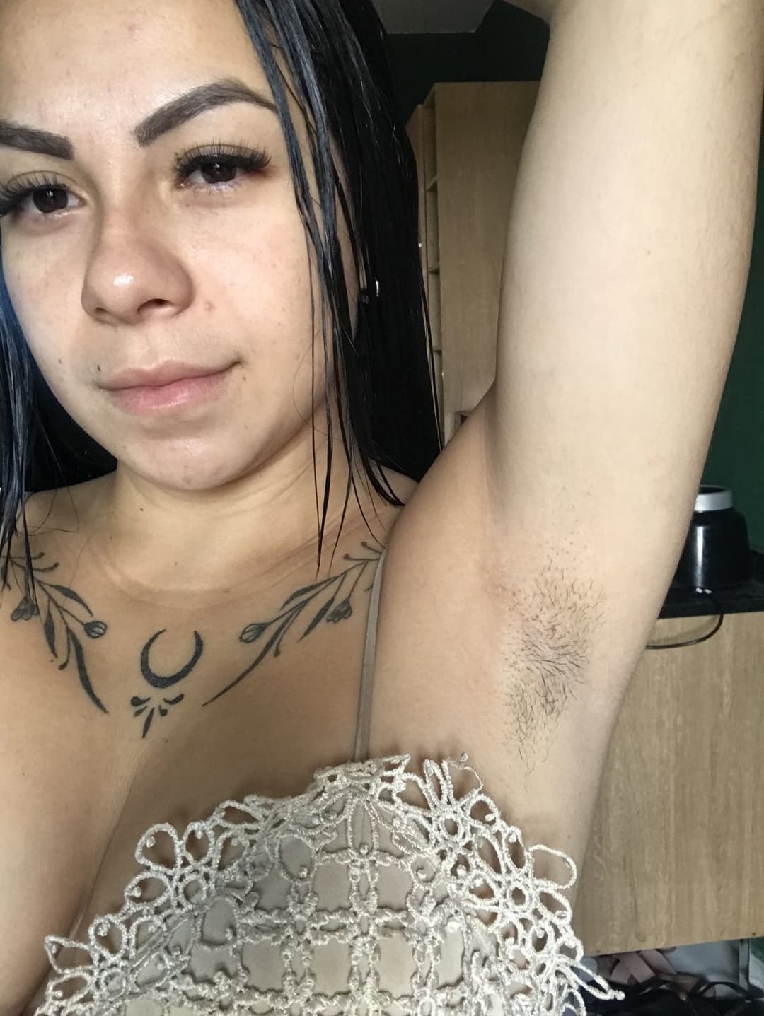 Fetish stubble Armpit