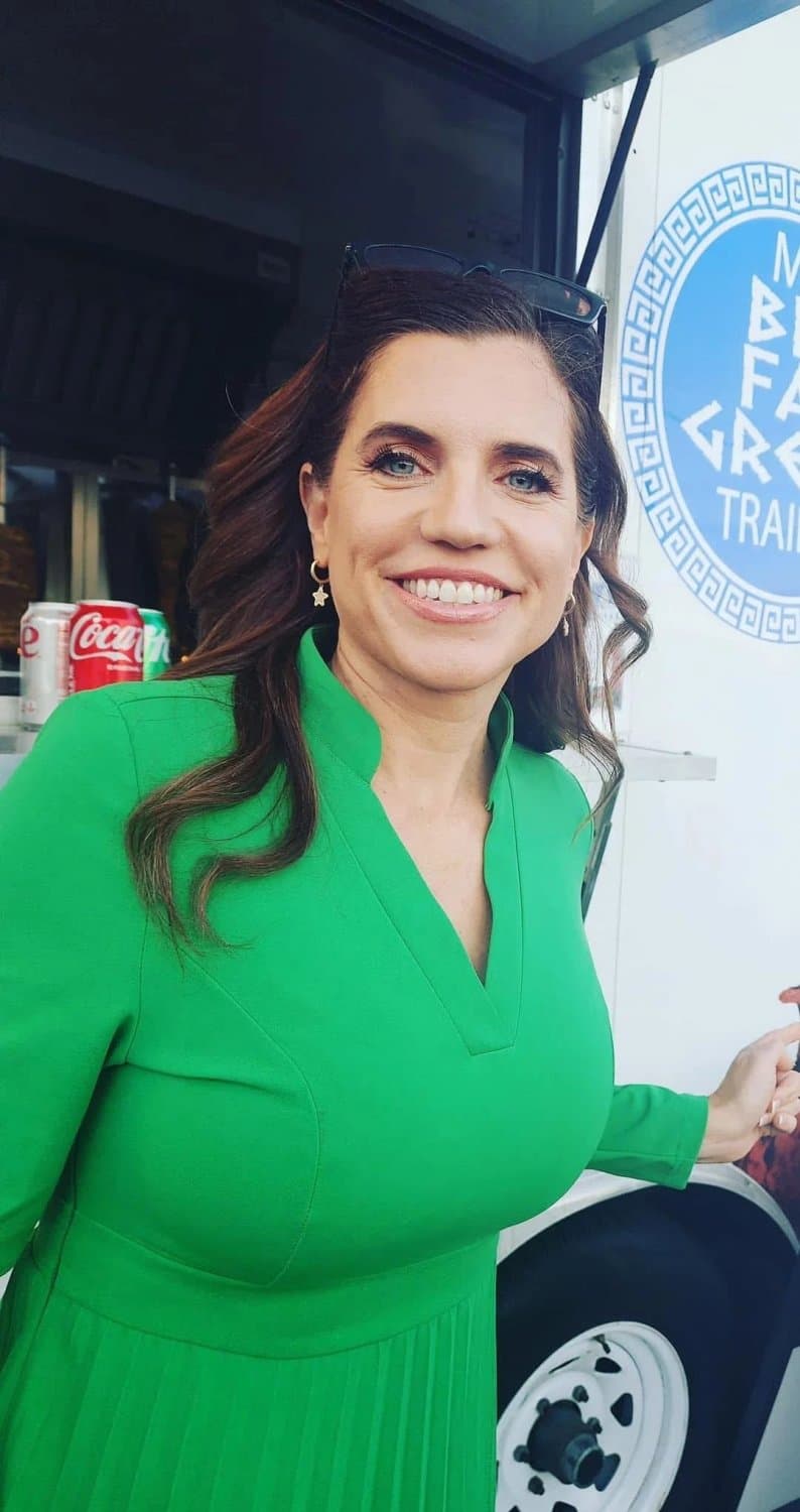 Big titty politician Nancy Mace is a slutty milf.  She needs a cock in her whore big mouth.