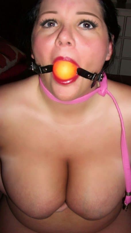 julie j ballgagged