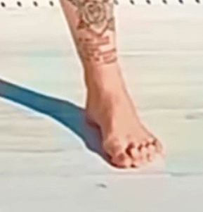 Rhea Ripley barefeet